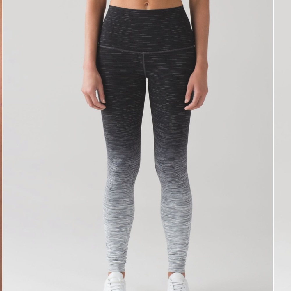 Lulu WunderUnder Hi-Rise Tight Ombre Melange 31"